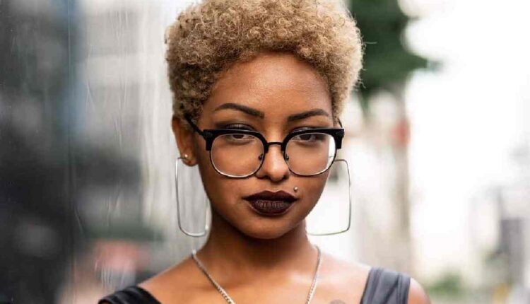 Round Face Short Natural Haircuts For Black Females