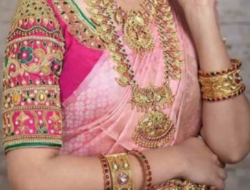 Marriage Bridal Maggam Work Blouse Designs