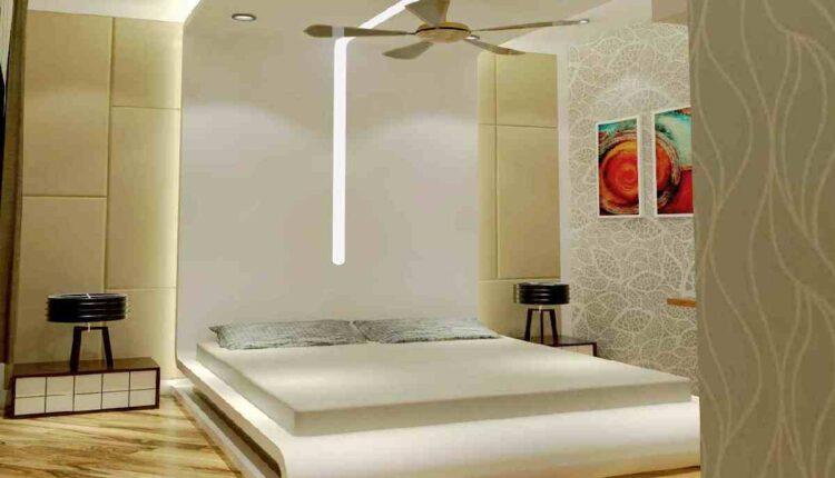 Unique Modern Small Bedroom Ceiling Design