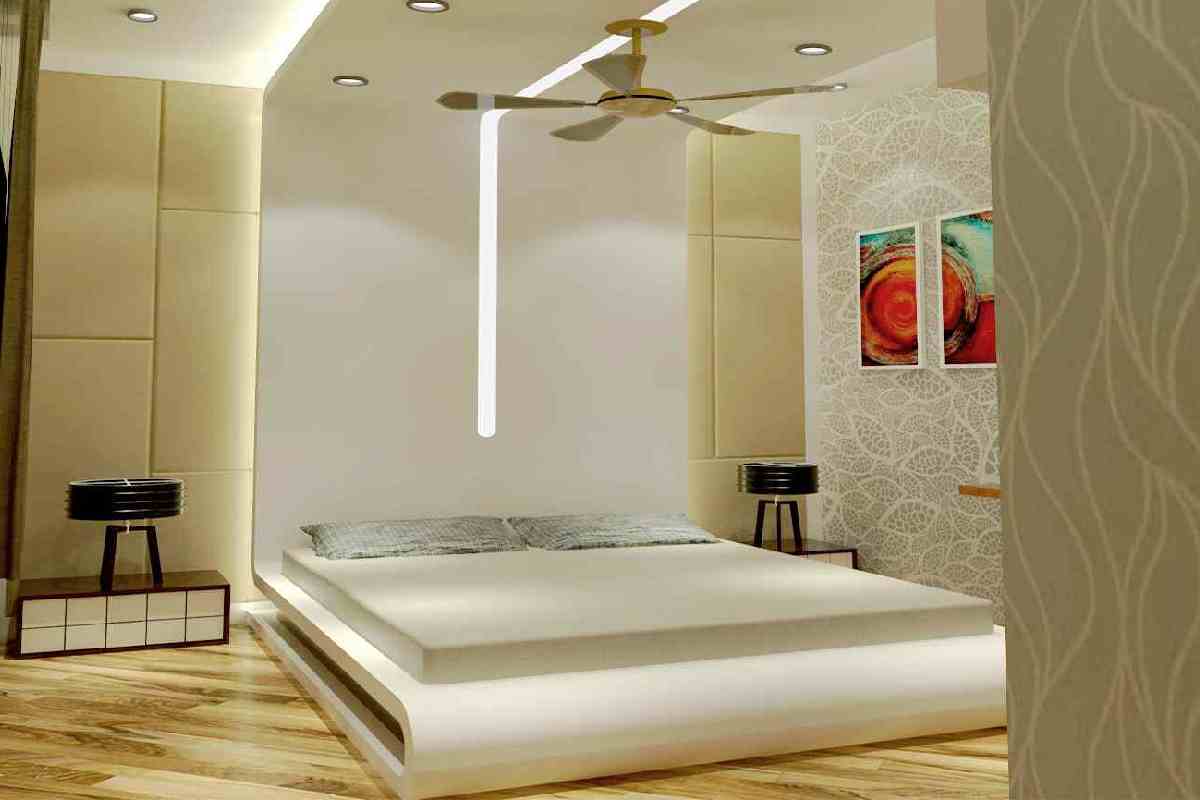 Unique Modern Small Bedroom Ceiling Design