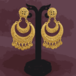 Marriage Gold Earrings For Indian Wedding