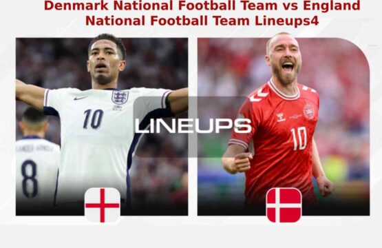 Denmark National Football Team vs England National Football Team Lineups