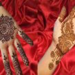 Mehandi Design Simple Front Hand