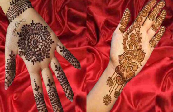 Mehandi Design Simple Front Hand